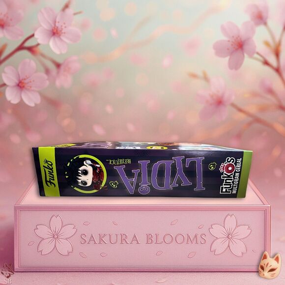 Funko's Beetlejuice Lydia Hot Topic Exclusive Breakfast Cereal Brand New Expired - Picture 4 of 8